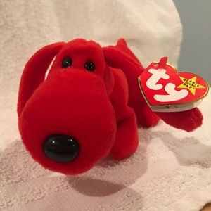 1996 TY Original Beanie Baby - Rover the Red Dog